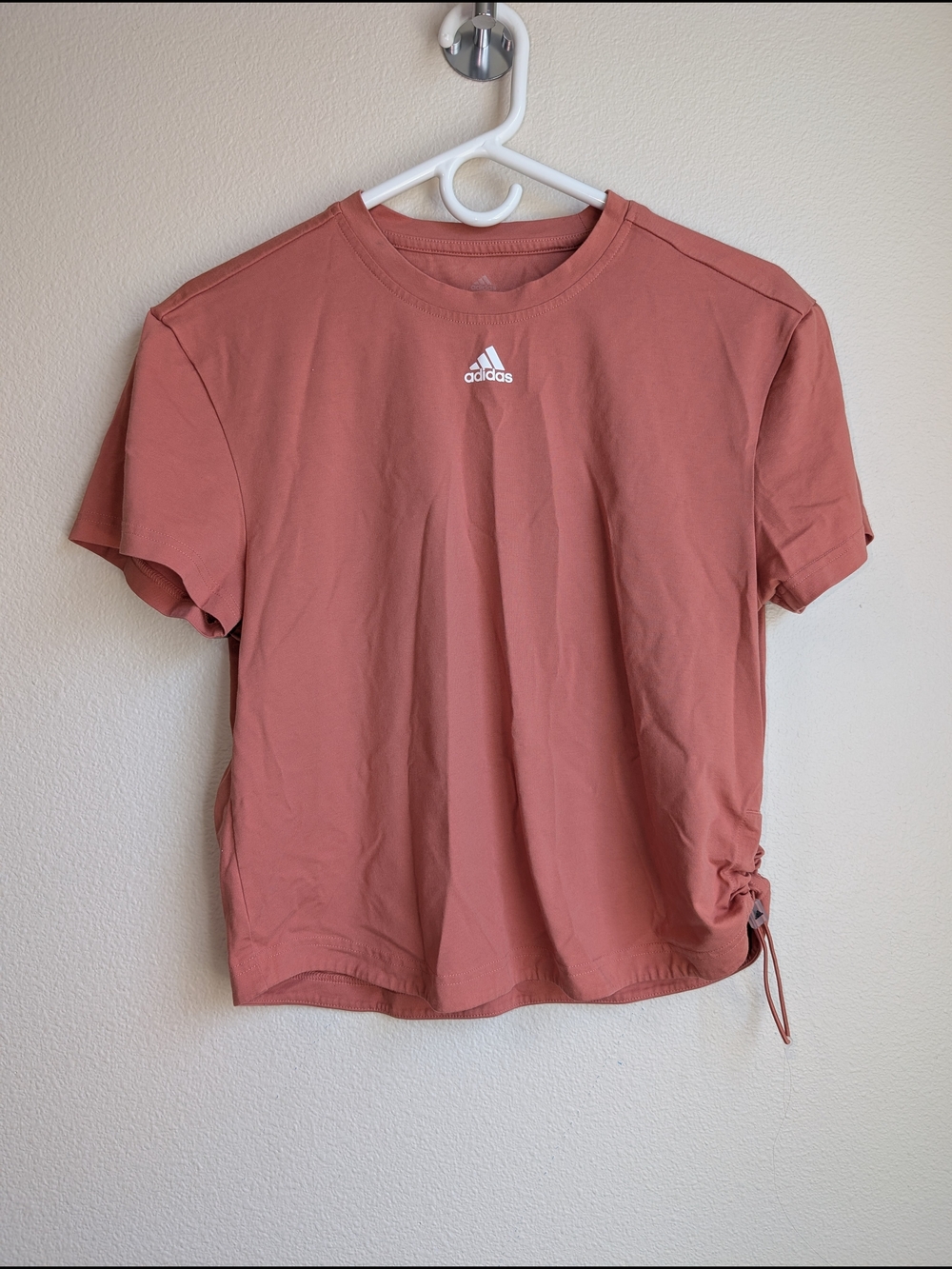 Adidas Primeblue Top With Adjustable Side Drawcord Size Small